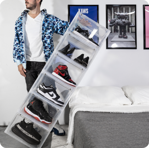 Xl shoe 2025 box storage